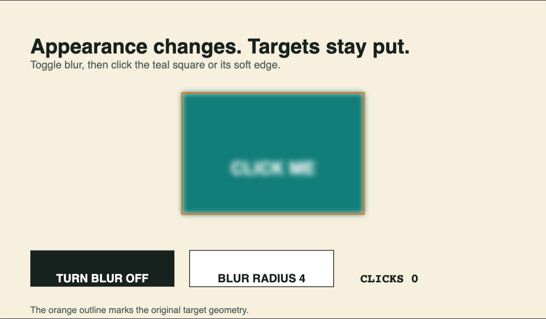 Optional filters