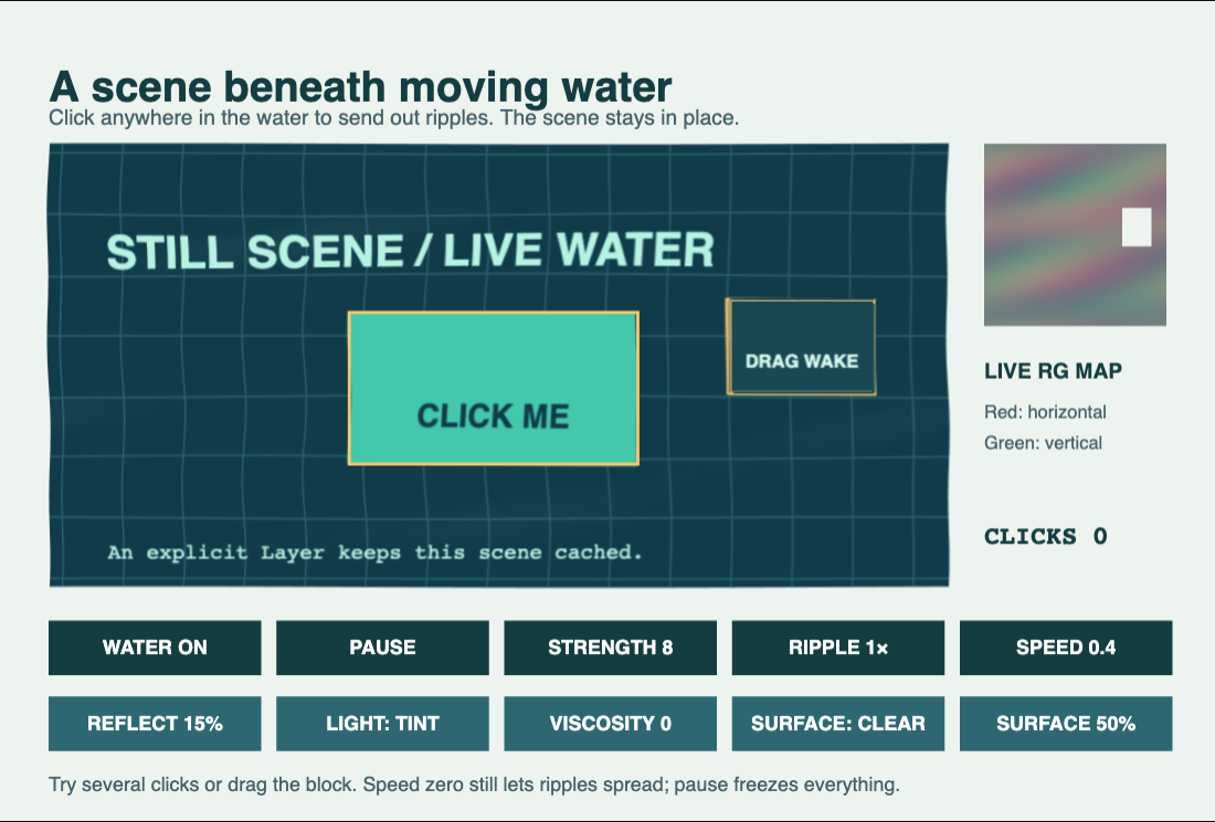 Underwater scene